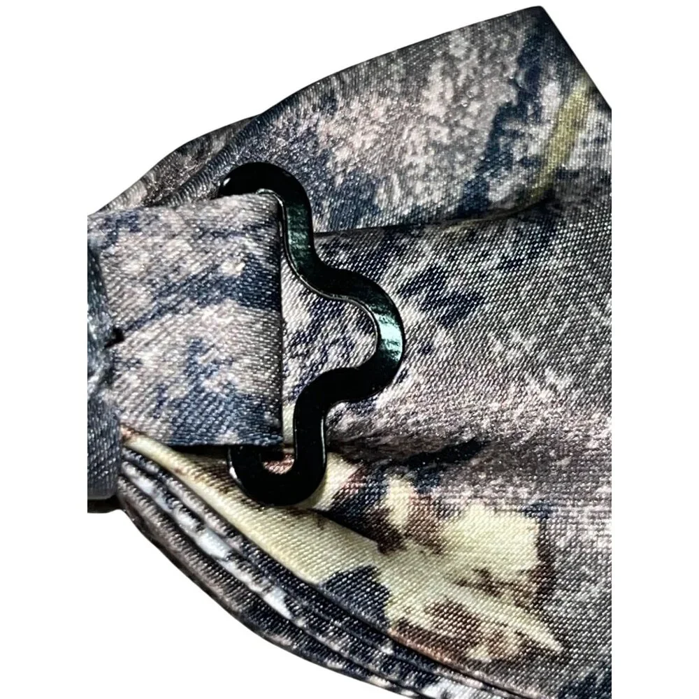 Tuxedo Park Camouflage Bow Tie Pre-Tied Adjustable OSFM Adult Used - Picture 7 of 8